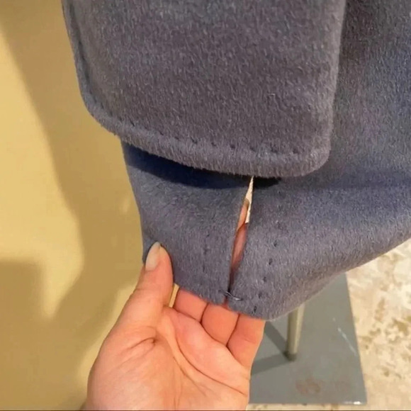 Consistent Rocca  Foldera Bemberg 100% CuproAngora &Wool coat NWOT - Picture 5 of 15